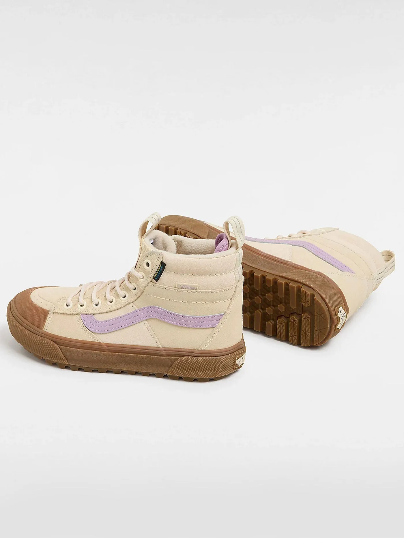 MTE Sk8-Hi Waterproof White/Purple Shoes