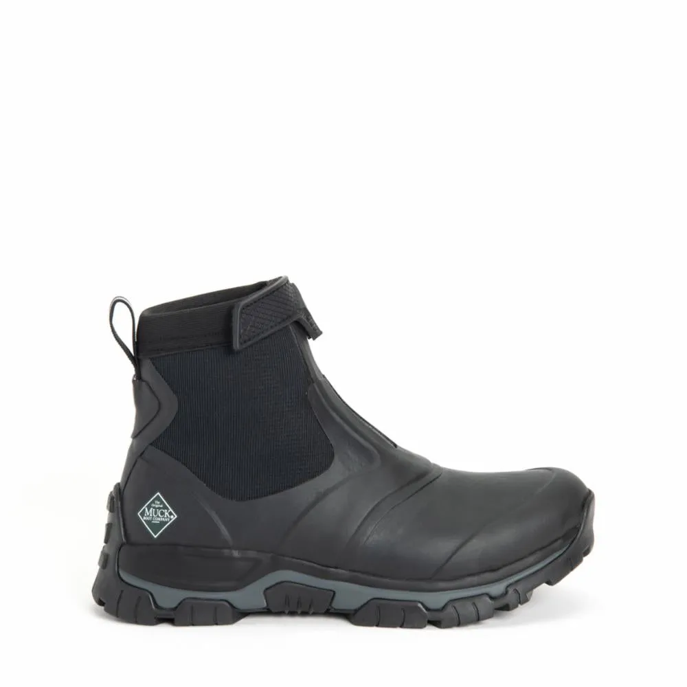 Muck Footwear Men APEX MID ZIP BLACK/DARKSHADOW