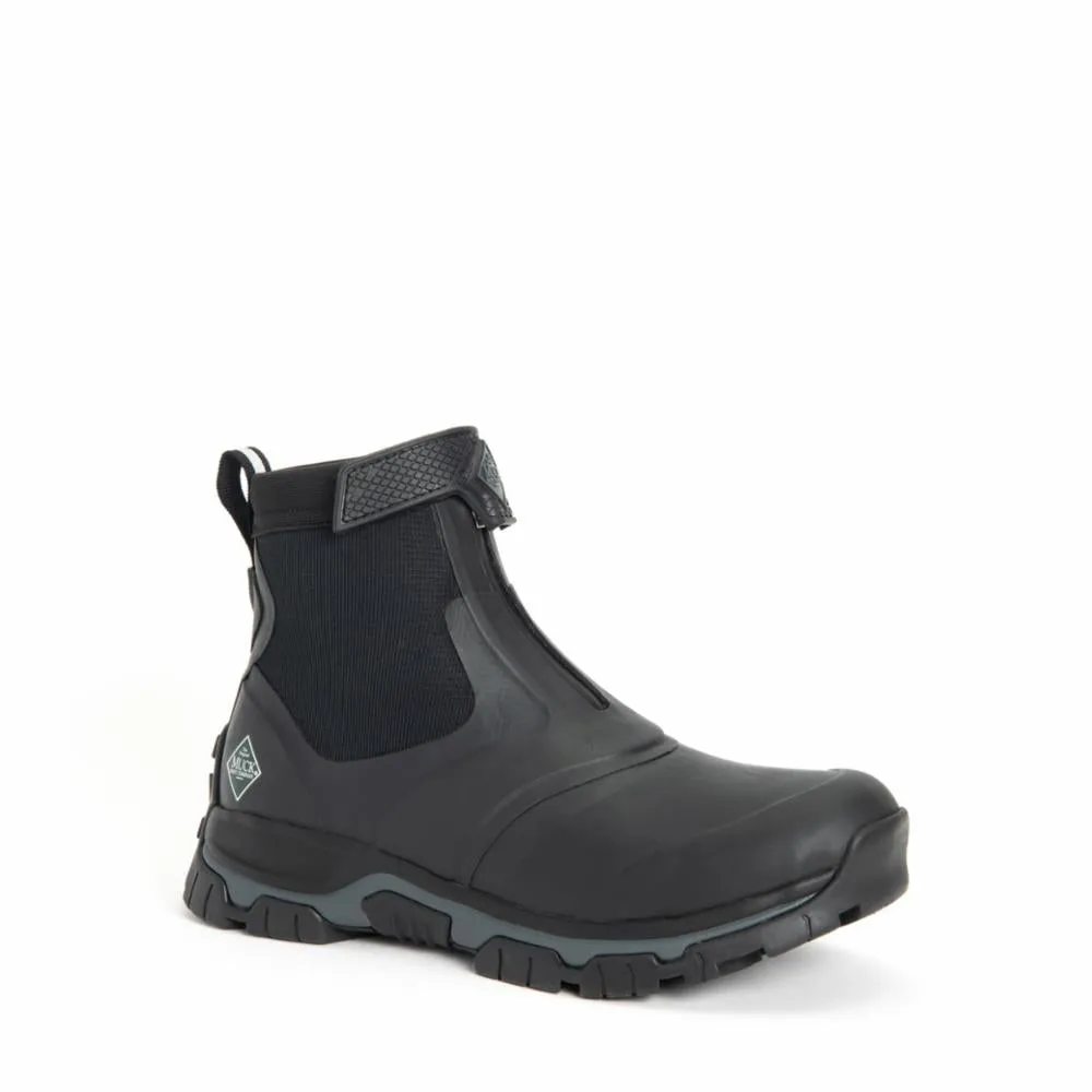 Muck Footwear Men APEX MID ZIP BLACK/DARKSHADOW