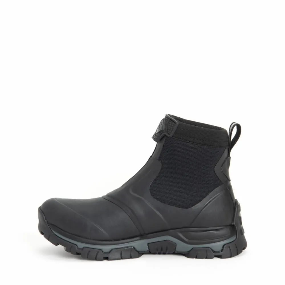 Muck Footwear Men APEX MID ZIP BLACK/DARKSHADOW