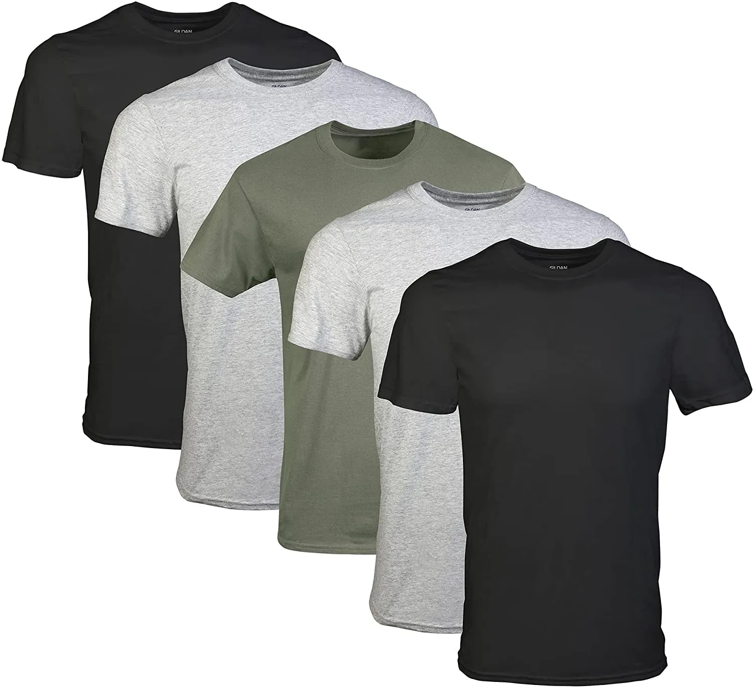 Multipack Gildan Men's Crew T-Shirts