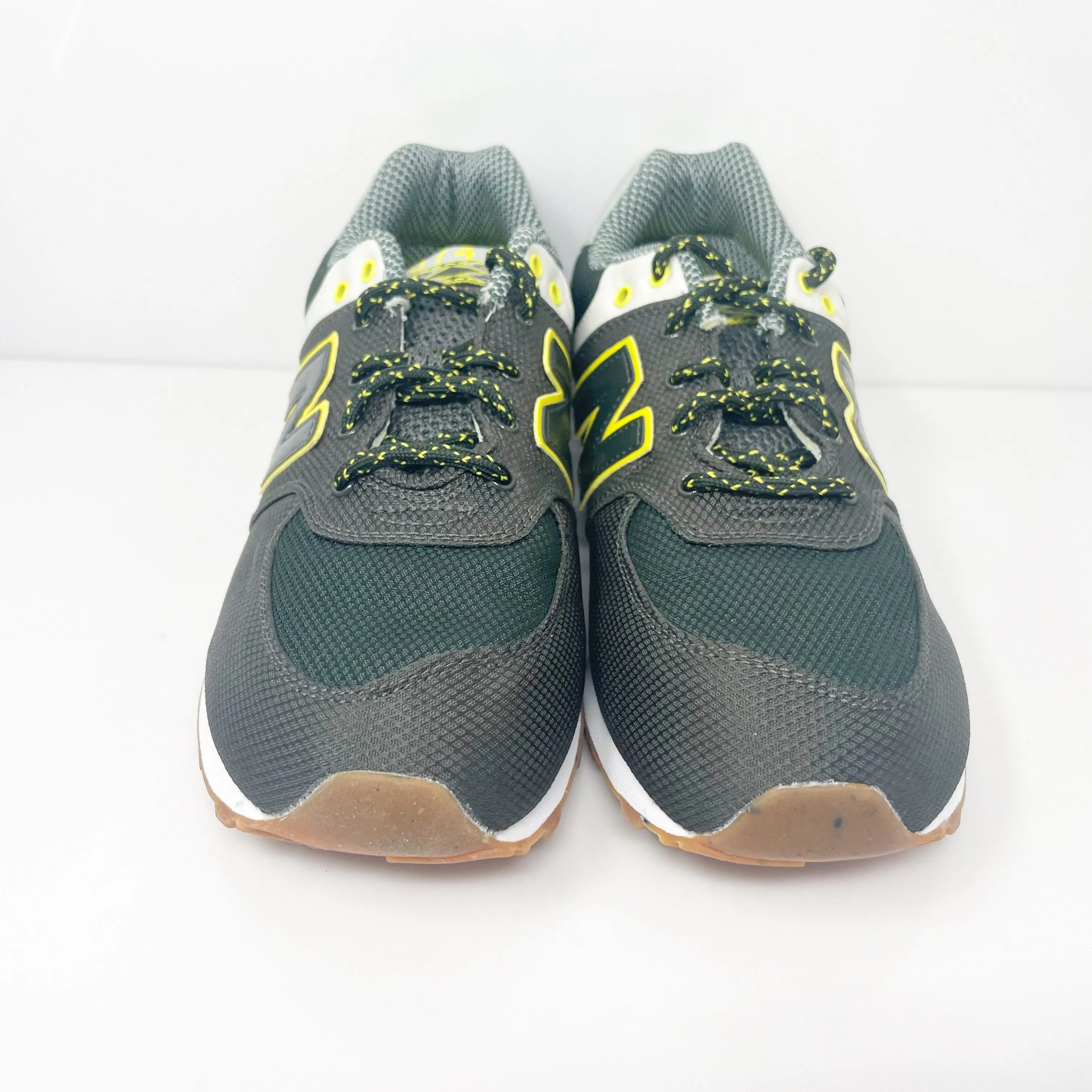 New Balance Boys 574 V8 KL574E8G Black Casual Shoes Sneakers Size 6 M