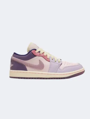 Nike Air Jordan 1 Women Lifestyle Shoes Pink/Coconut/Violet