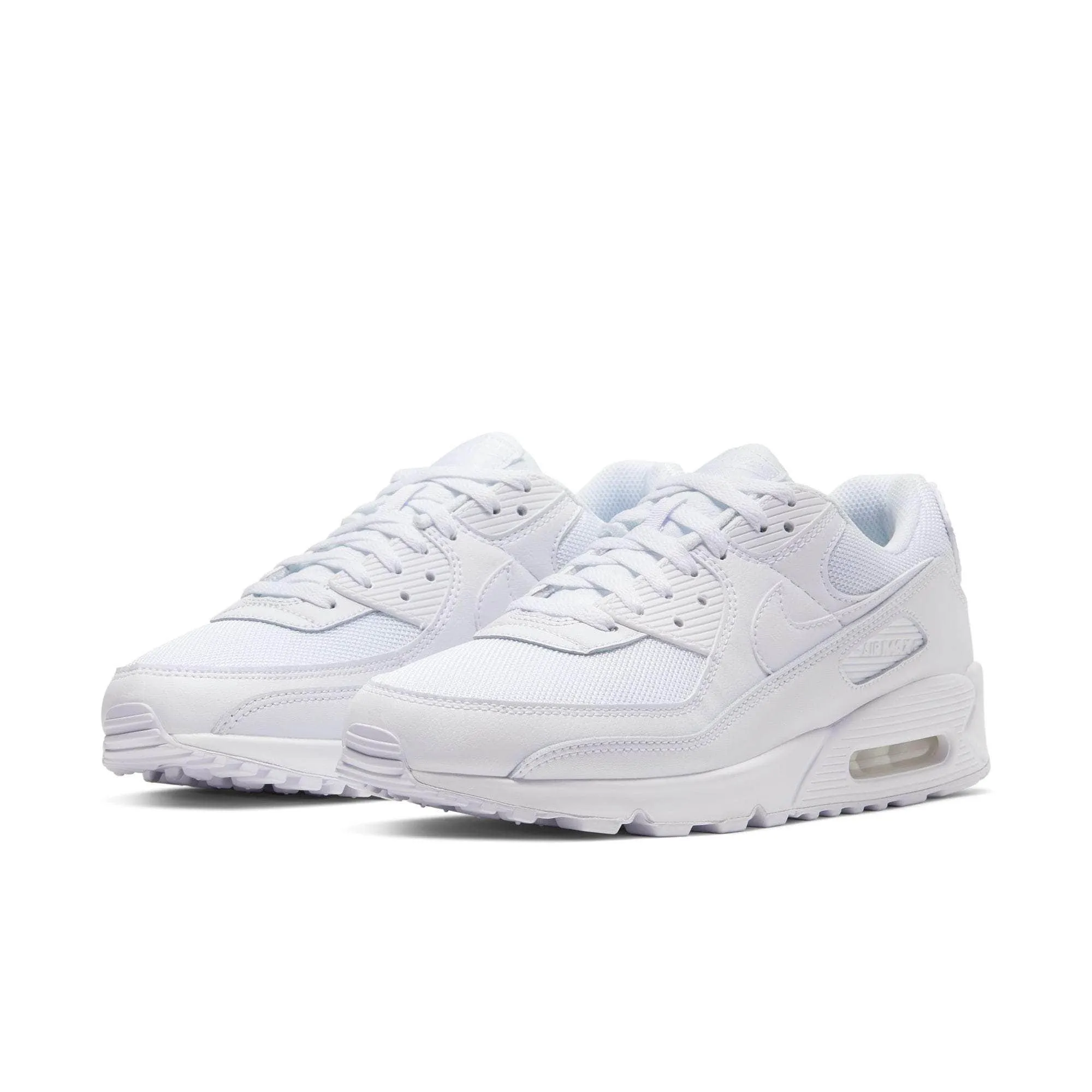 Nike Air Max 90 Recraft Triple White - Men's