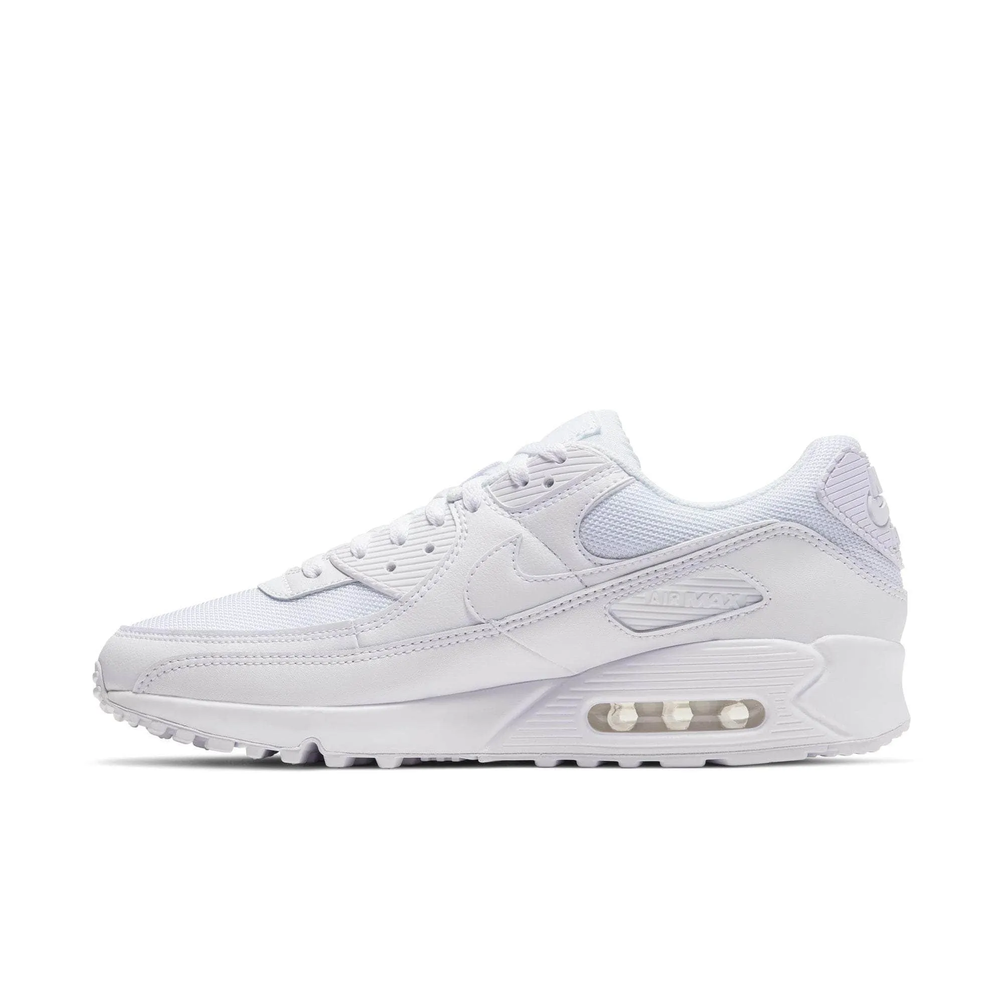 Nike Air Max 90 Recraft Triple White - Men's