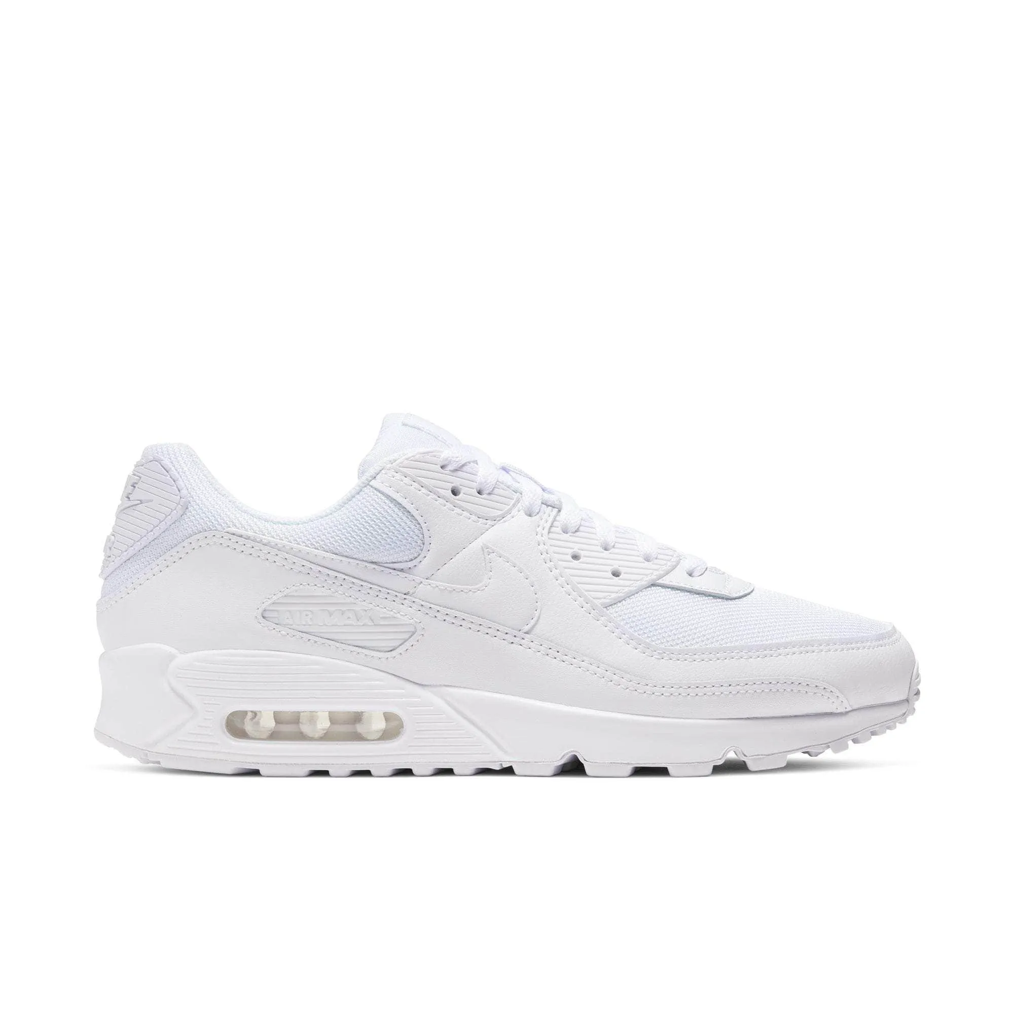 Nike Air Max 90 Recraft Triple White - Men's