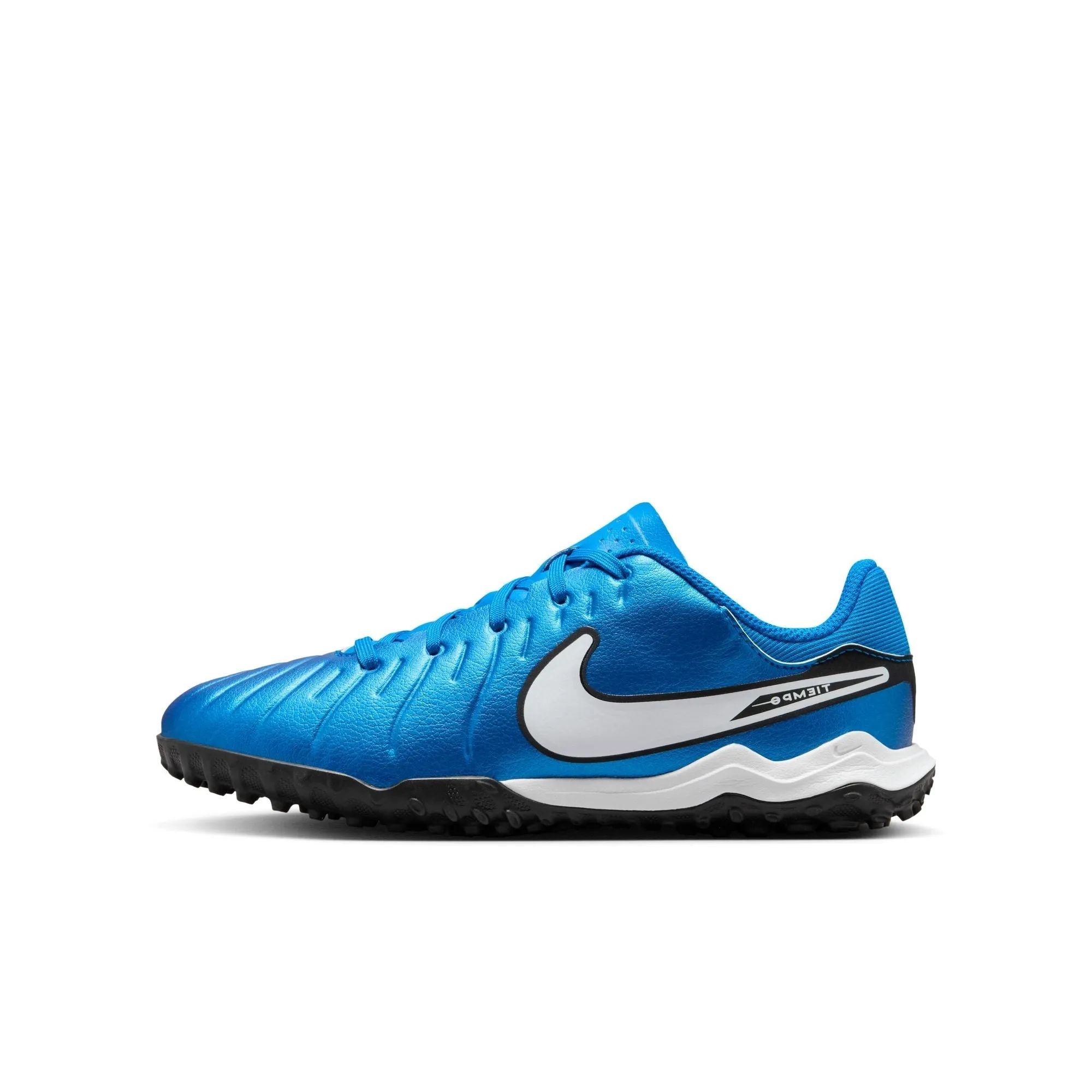 Nike Junior Tiempo Legend 10 Academy TF Turf Soccer Shoes - Blue/ Soar White