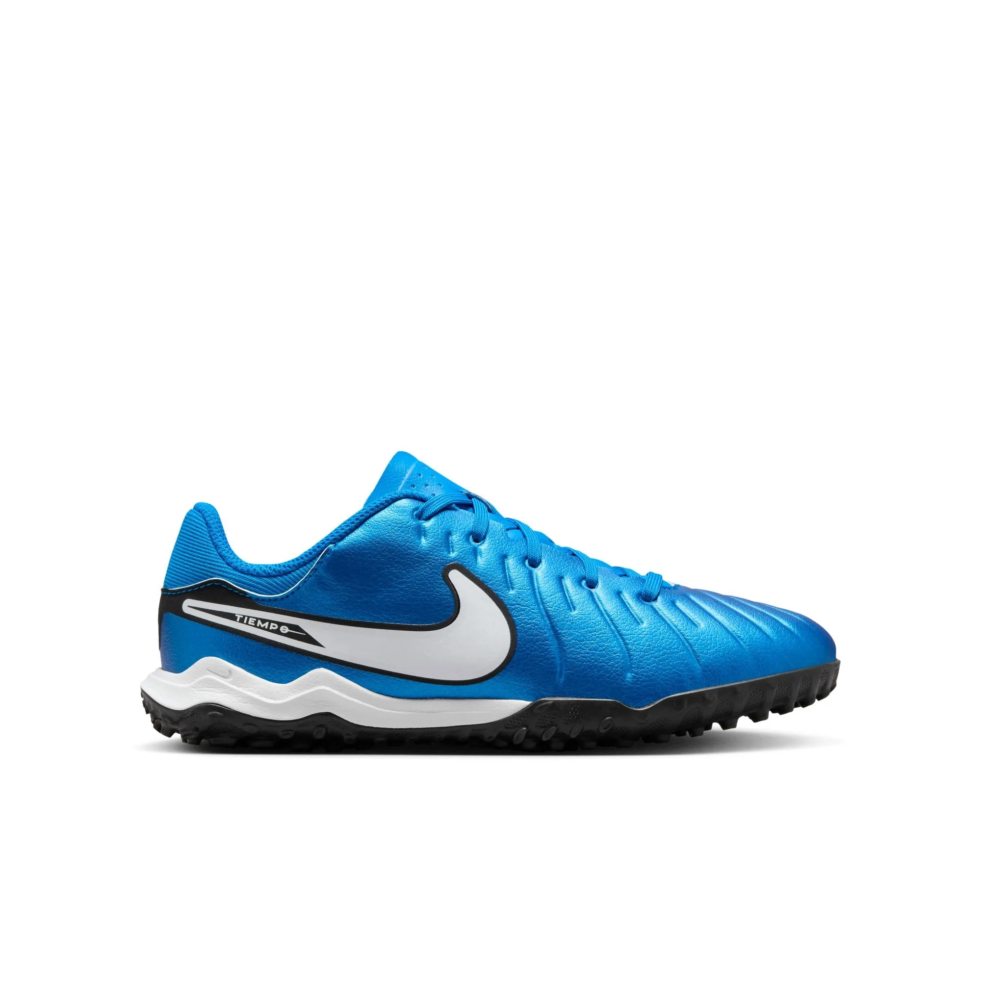 Nike Junior Tiempo Legend 10 Academy TF Turf Soccer Shoes - Blue/ Soar White