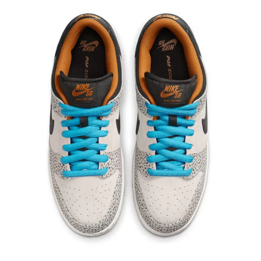 Nike SB  - Dunk Low Pro Electric Olympic Safari (Phantom/Black Monarch/Summit White/Chlorine Blue)