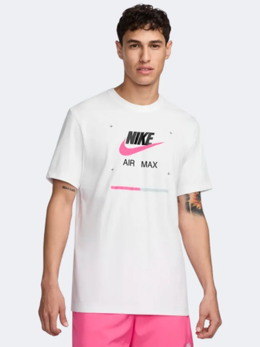 Nike Sportswear Air Max Men Lifestyle T-Shirt White