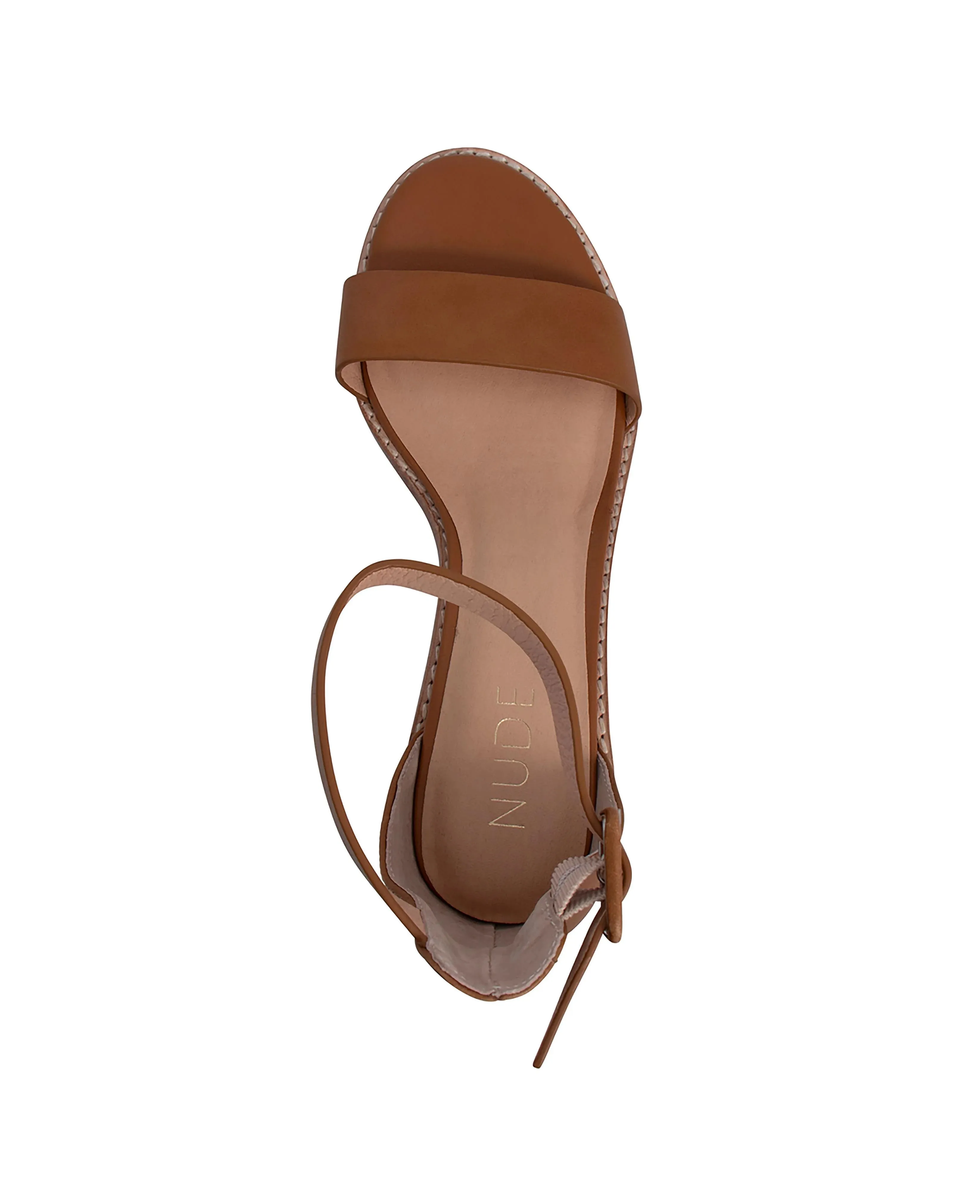 NUDE FOOTWEAR MICKEE TAN SANDAL