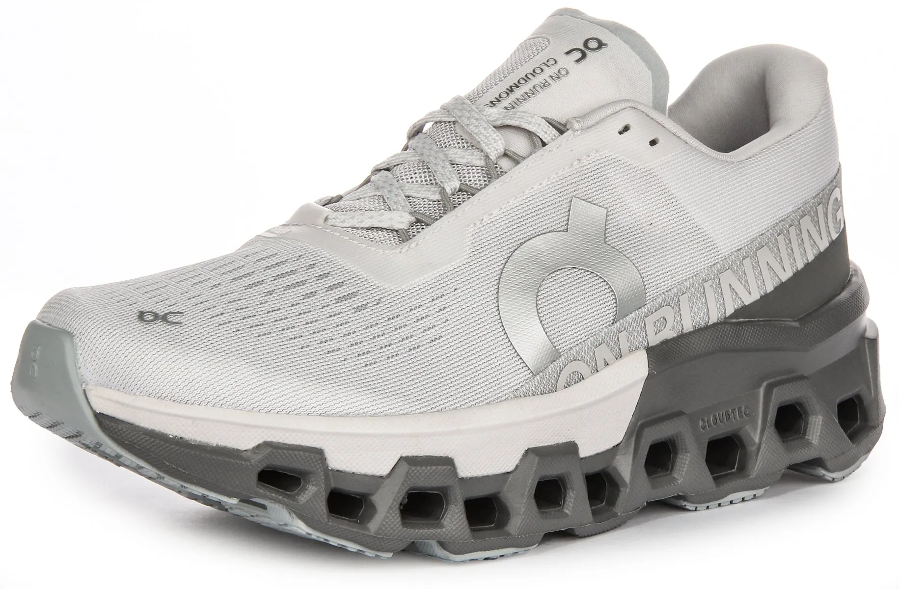 On Running Cloudmonster 2 In Grey For Women