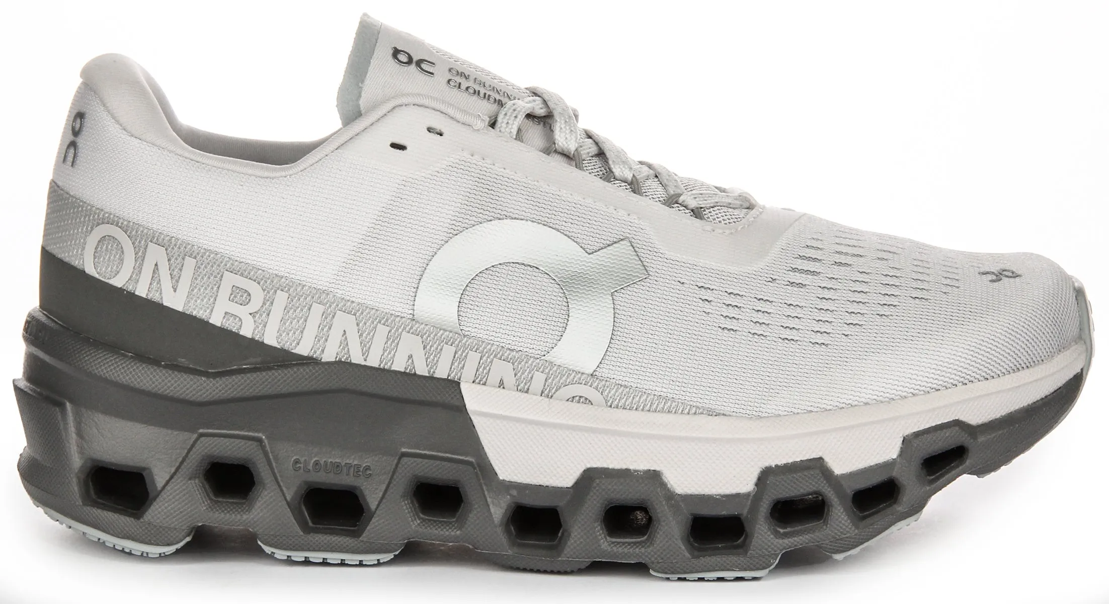 On Running Cloudmonster 2 In Grey For Women