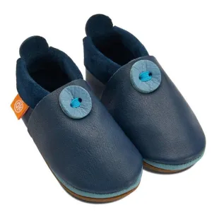 Orangenkinder Girl's and Boy's AMIGO Barefoot Shoes, Blue