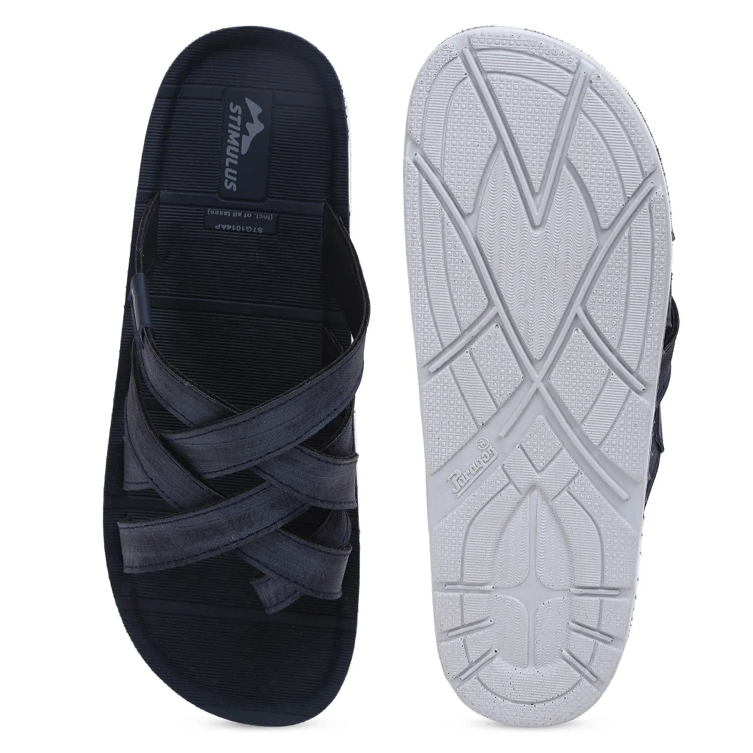 Paragon Stimulus PUSTG1014AP Men Stylish Sandals | Comfortable Sandals for Daily Outdoor Use | Casual Formal Sandals with Cushioned Soles