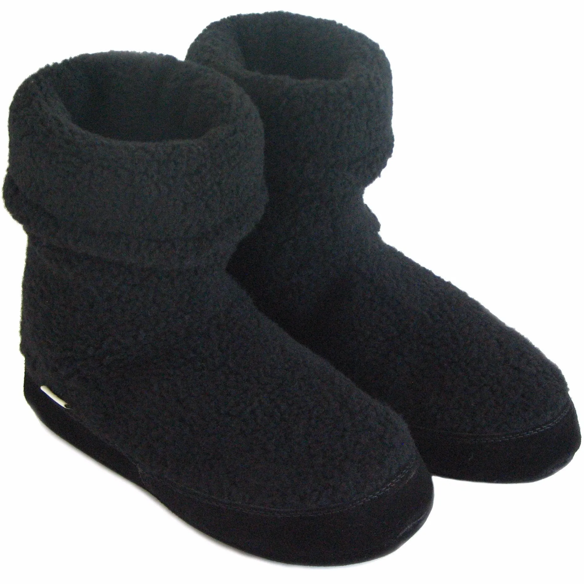 Polar Feet Women's Snugs - Black Berber