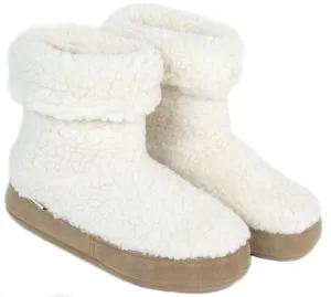 Polar Feet Women's Snugs - Cream Berber