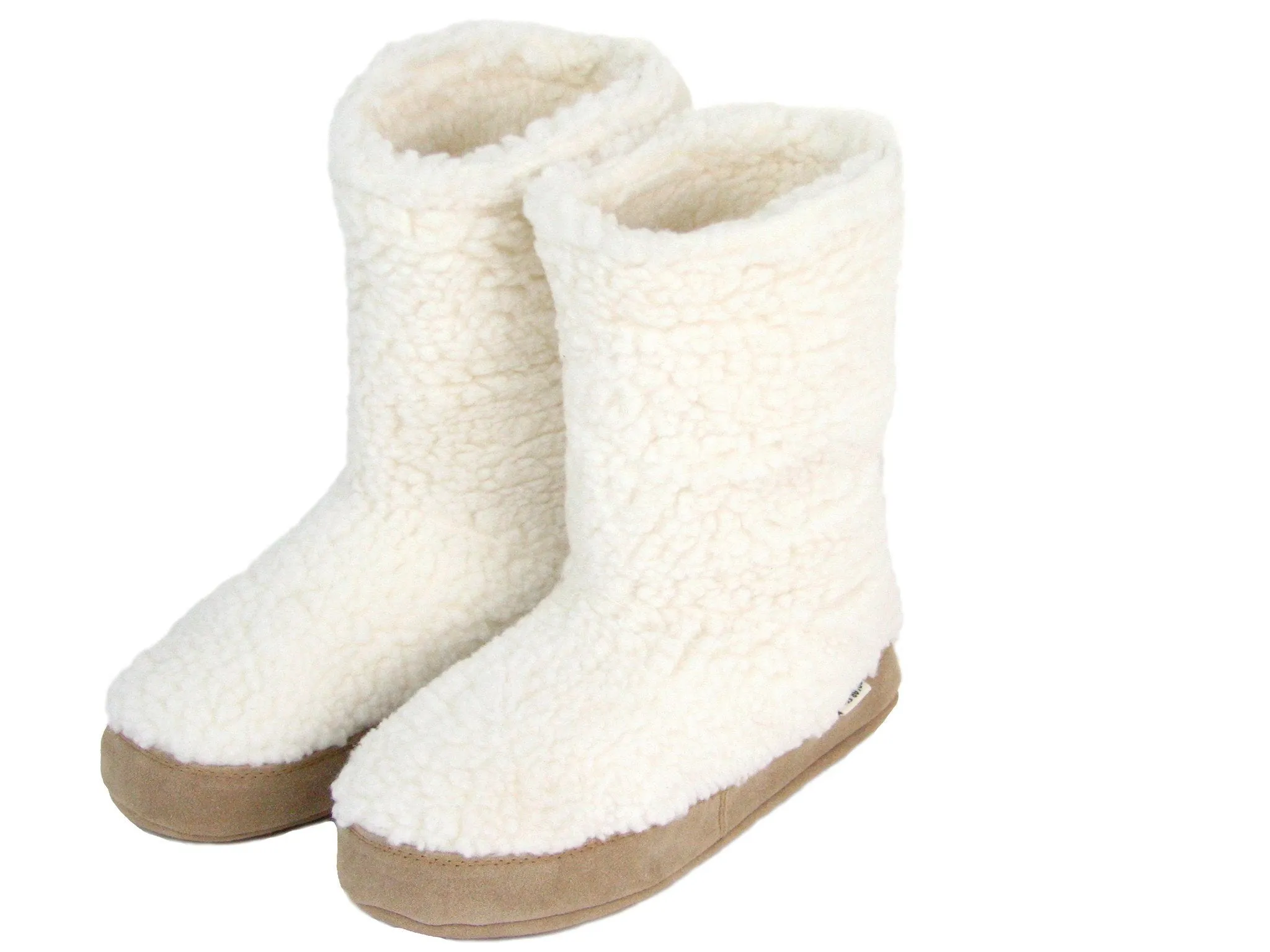 Polar Feet Women's Snugs - Cream Berber