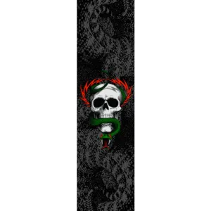 Powell Peralta Grip Tape Sheet 10.5 x 33 MCGILL AND SNAKE Black