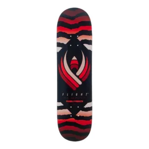 Powell Peralta Safari FLIGHT® Skateboard Deck Red - 8.25”