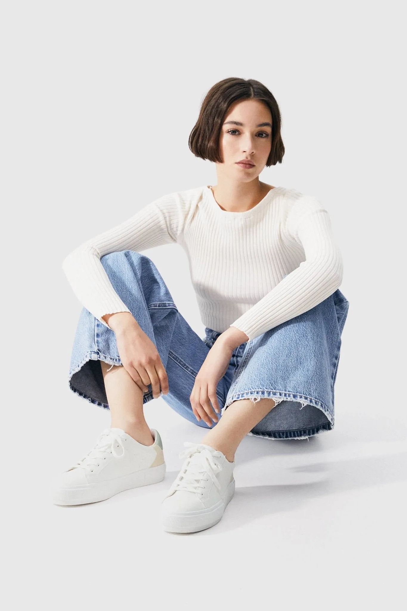 PULL & BEAR CASUAL TRAINERS