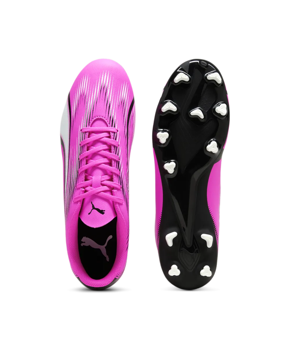 PUMA Ultra Play FG/AG Adult Soccer Cleats 107763 01 PINK/WHITE/BLACK