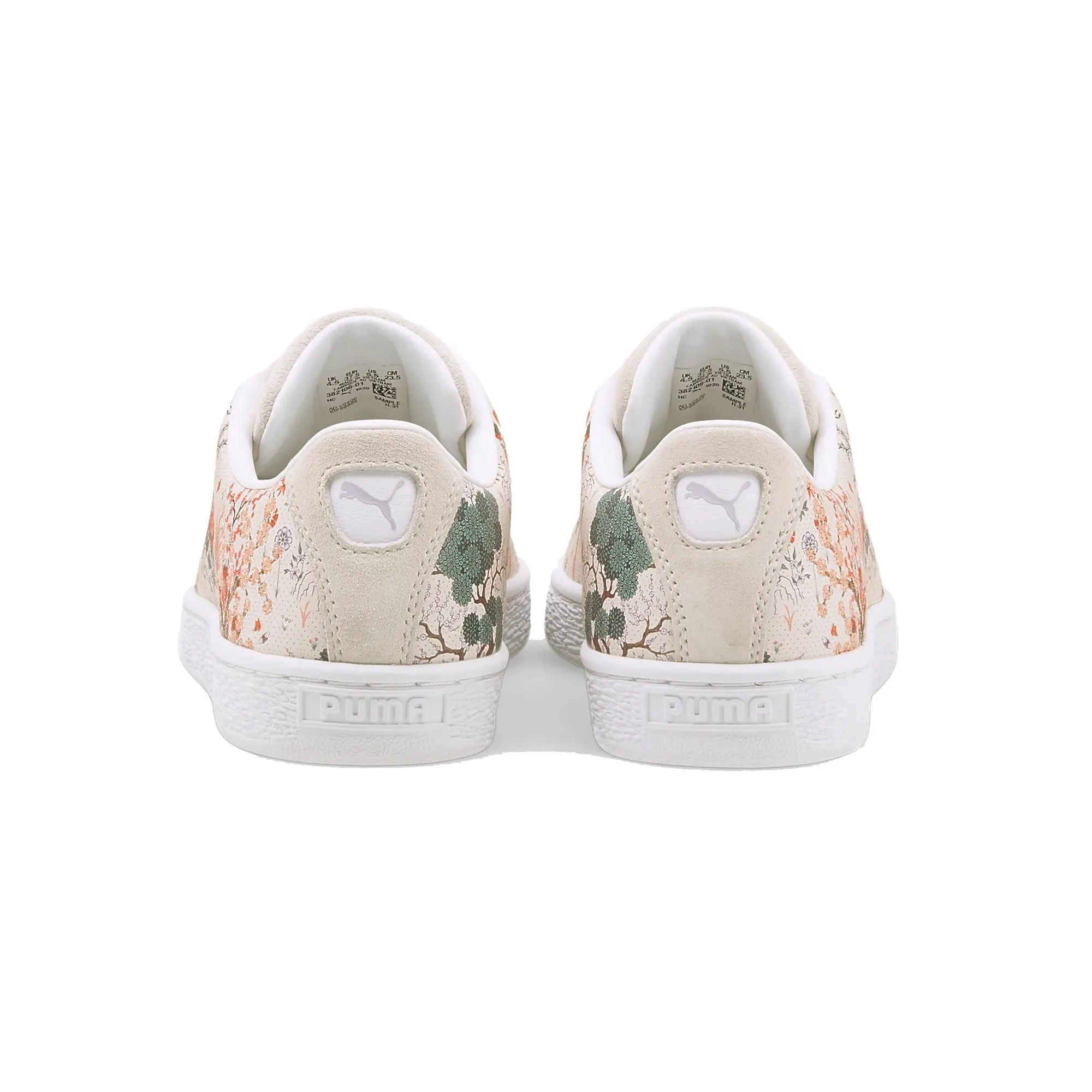 Puma x Liberty Womens Basket Shoes 'Birch'