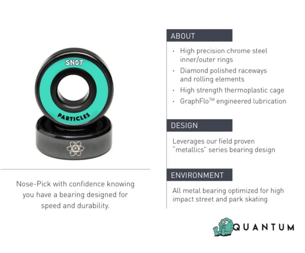 QUANTUM x SNOT PARTICLES HIGH PRECISION BEARINGS