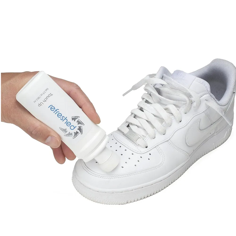 Refreshed Shoe Cleaner | 2x 8oz Cleaning Solution | 1x 8oz Stain Repellent | 1x 8oz White Shoe Cleaner Paint