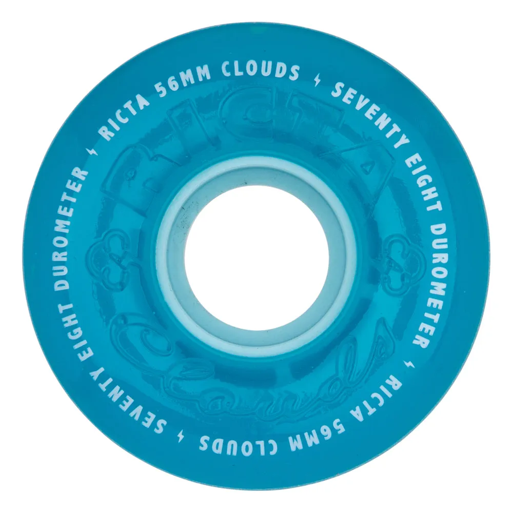 RICTA WHEELS CLOUDS CLEAR BLUE 78A (56MM)