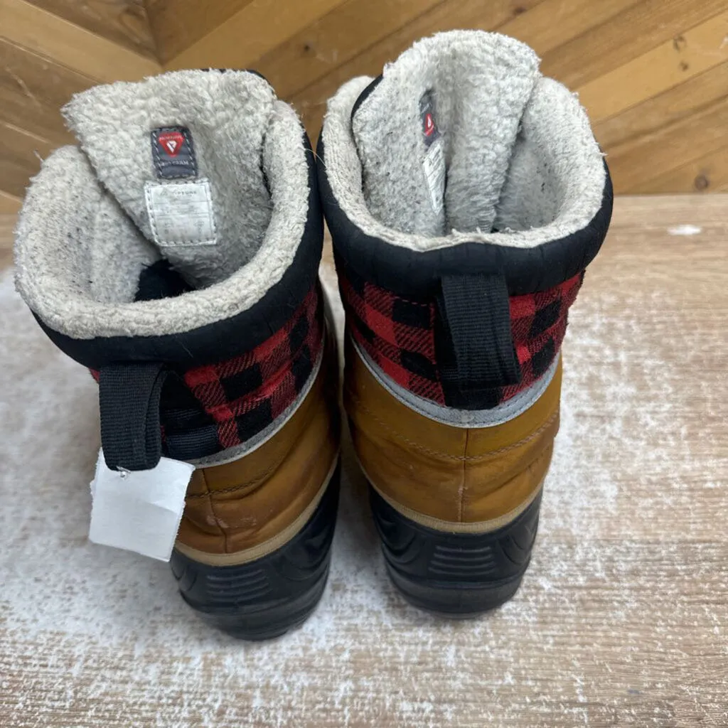 Ripzone- youth winter boots- MSRP $75: Brown Red -children-6Y