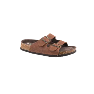 Roper Footwear Women's Tan Tumbled Leather Sandals