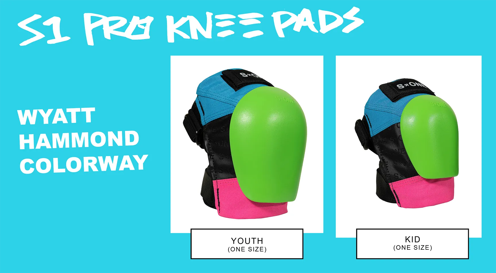 S1 Kid Pro Knee Pad - Wyatt Hammond