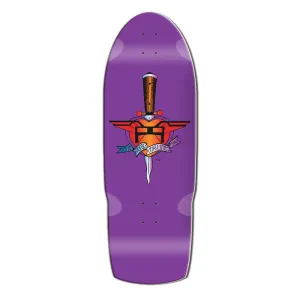 Santa Monica Airlines 10.5" x 31" PURPLE Heart Attach (SMA)Limited Signed & Numbered Skateboard Deck