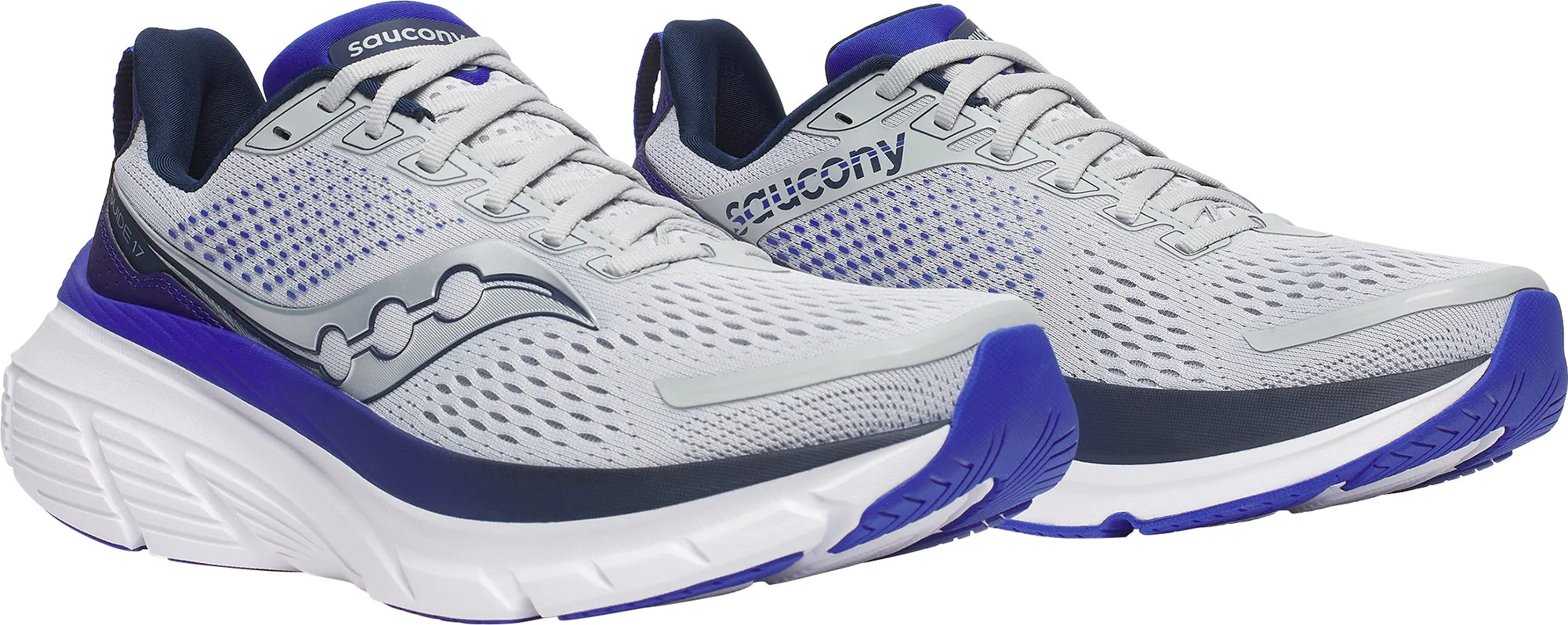 Saucony Guide 17 Mens Running Shoes - Grey