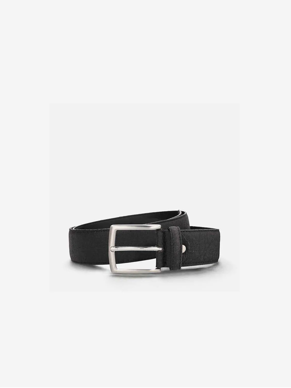 Seva Men's Piñatex Vegan Leather Belt | Black