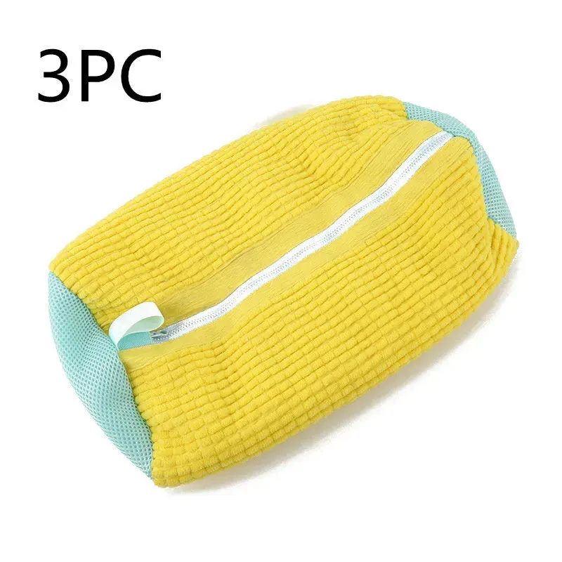 Shoes Laundry Bag Shoe Wash Bag For Washing Machine Reusable Zipper Shoe Washing Bag Sneaker Tennis Shoe Cleaner Kit Remove Dirt