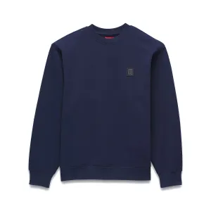 SKATE AVE CREW NECK FLEECE DRESS BLUES