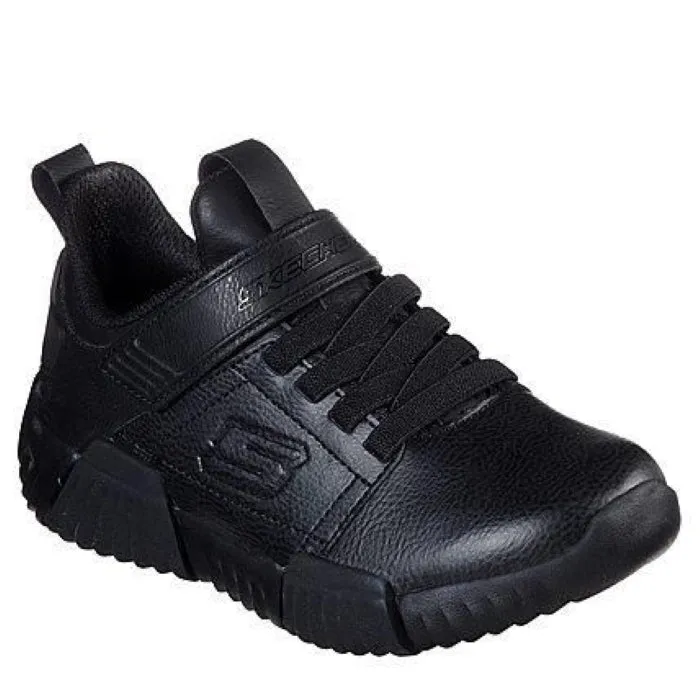 Skechers Durablox Black School Shoe