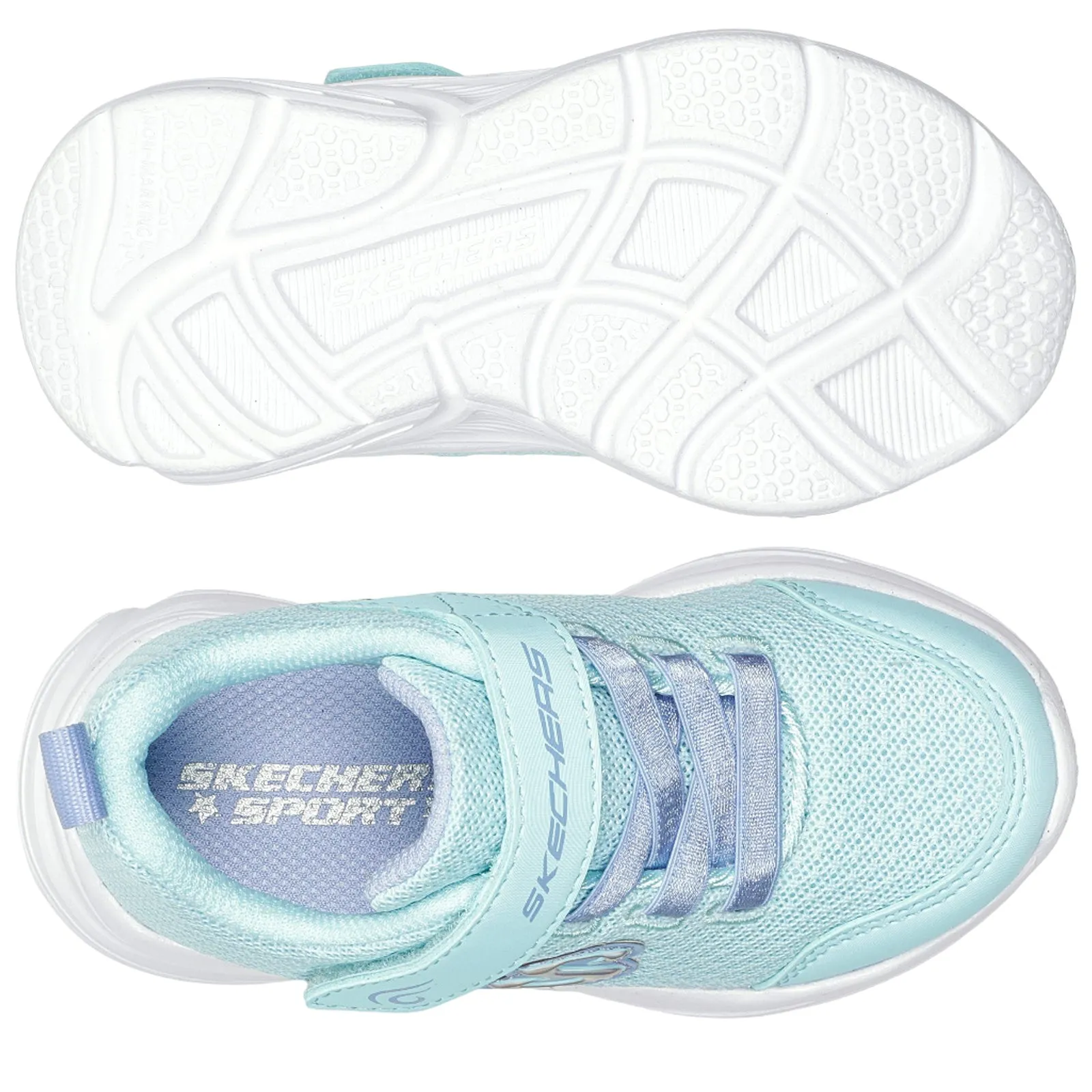 Skechers Infant Wavy Lites Blissfully Free Trainers