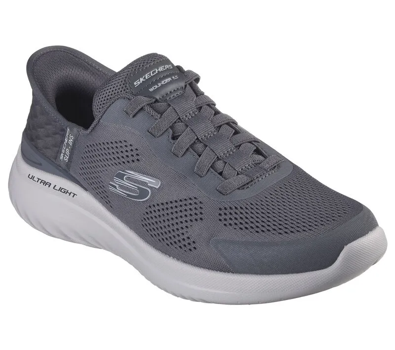 Skechers Men's Bounder 2.0 Emerged Slip-In - Charcoal