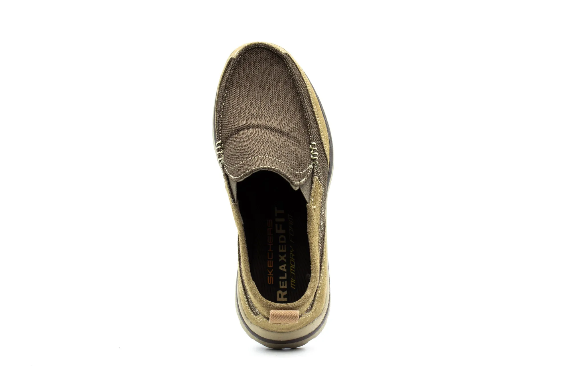 Skechers Superior-Milford Slip Ons Light Brown