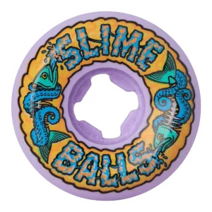 Slime Balls Fish Balls Speed Balls Purple 99a Skateboard Wheels 54mm