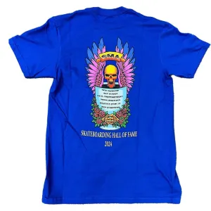 SMA Skateboarding Hall Of Fame 2024 Royal Blue Short Sleeve Series 2 T-Shirts