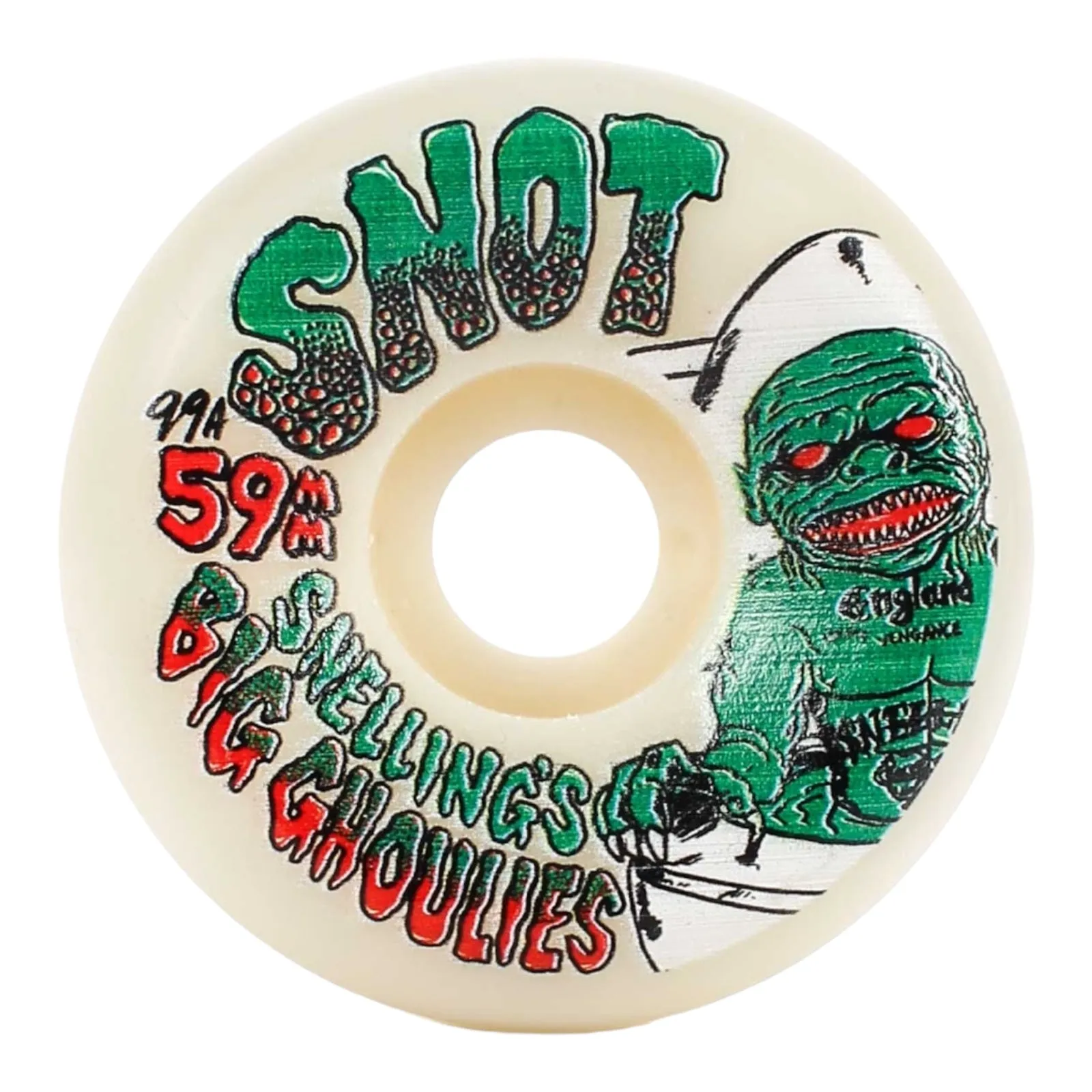 Snot Snelling's Ghoulies 59mm 99A Glow in the Dark