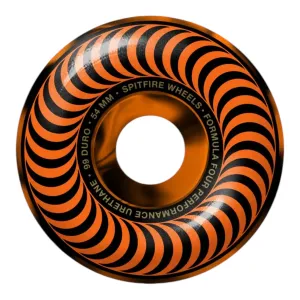 Spitfire F4 Classic Swirl Black/Orange 99DU 54MM