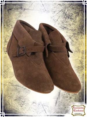 Suede Medieval Shoes