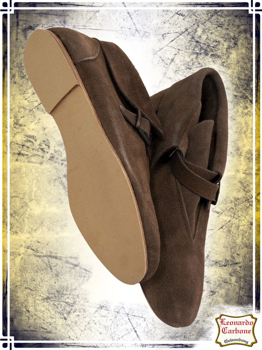 Suede Medieval Shoes