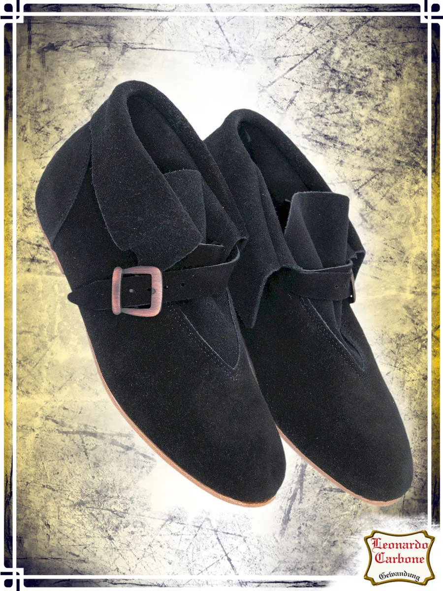 Suede Medieval Shoes