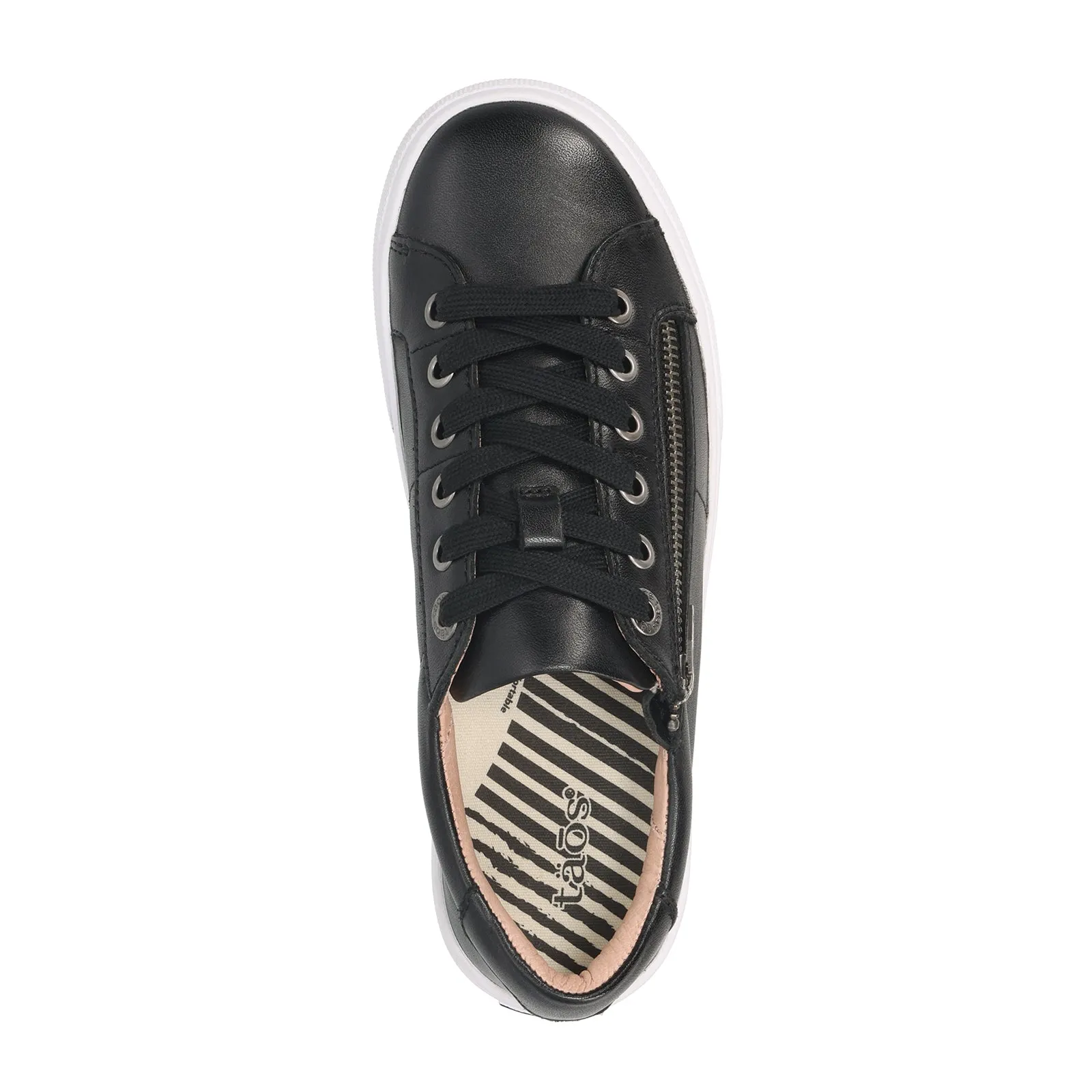 Taos Z Soul Lux Sneaker (Women) - Black Leather